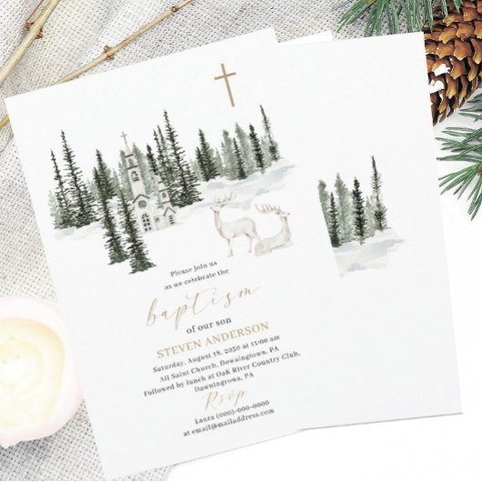 Begleiten Sie uns für eine Taufe, die außerhalb de Einladung