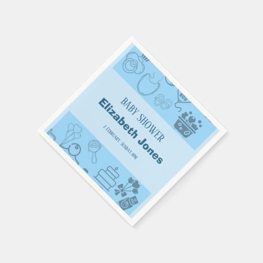 Begleiten Sie uns, um unseren kleinen Prinzen zu f Serviette (Ecke)