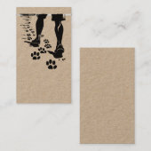 begleiten visitenkarte (Vorne/Hinten)