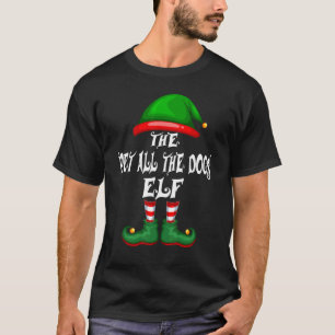 Begleiter alle Hunde Elf Familie Gruppe Weihnachte T-Shirt