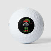 Begleiter alle Katzen Elf Matching Familie Weihnac Golfball (Vorderseite)