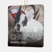 Begleiter meine erste Weihnachtsschmuck-Keramik Keramikornament (Links)