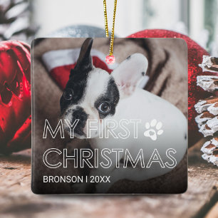 Begleiter meine erste Weihnachtsschmuck-Keramik Keramikornament