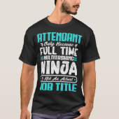 Begleiter Multitasking-Trainer Jobfähigkeit T-Shirt (Vorderseite)