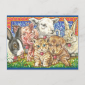 "Begleiter; Nahrung." Postkarte (Vorderseite)