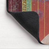 Begleiter-strömende Flüssigkeit von einem Krug Mousepad (Ecke)