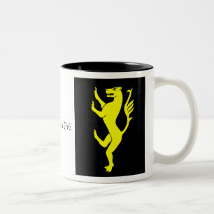 Begleiter-Tasse Zweifarbige Tasse