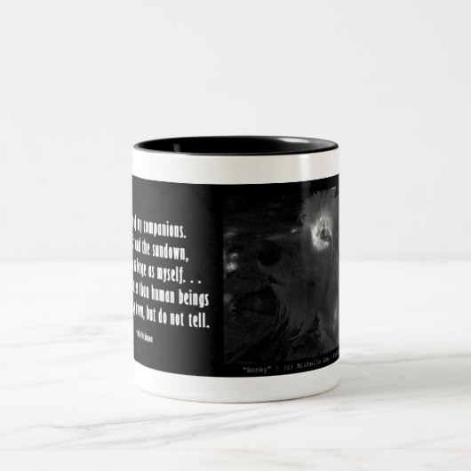 Begleiter Zweifarbige Tasse (Mittel)