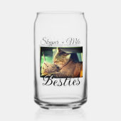 Begleithelfer tragen den Namen Foto Tier Liebe hin Dosenglas (Vorderseite)