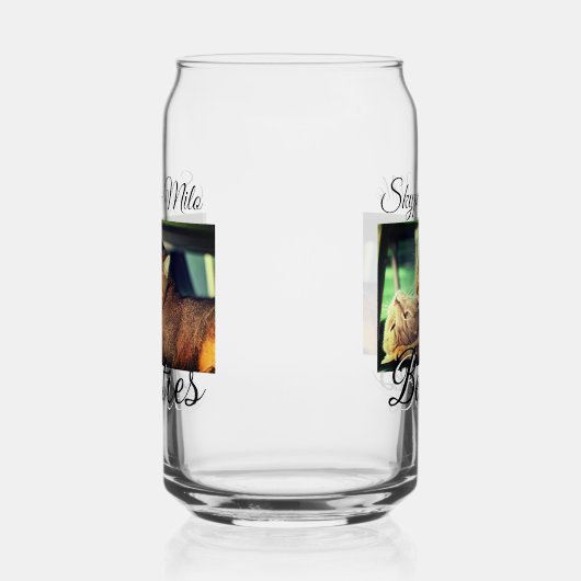 Begleithelfer tragen den Namen Foto Tier Liebe hin Dosenglas (Rechts)