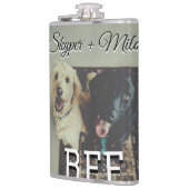 Begleithelfer tragen den Namen Foto Tier Liebe hin Flachmann (Links)