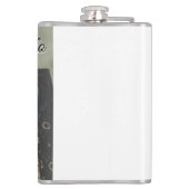 Begleithelfer tragen den Namen Foto Tier Liebe hin Flachmann (Rückseite)