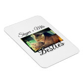 Begleithelfer tragen den Namen Foto Tier Liebe hin Magnet (Rechte Seite)