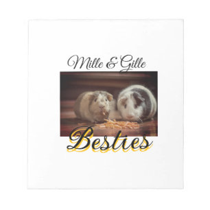 Begleithelfer tragen den Namen Foto Tier Liebe hin Notizblock