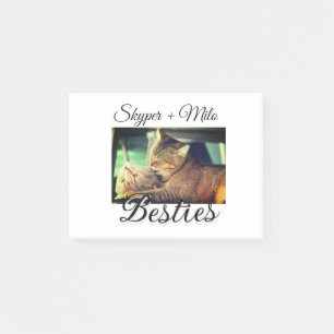 Begleithelfer tragen den Namen Foto Tier Liebe hin Post-it Klebezettel