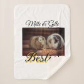 Begleithelfer tragen den Namen Foto Tier Liebe hin Sherpadecke (Vorderseite)