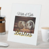 Begleithelfer tragen den Namen Foto Tier Liebe hin Sockelschild (In Situ)