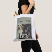 Begleithelfer tragen den Namen Foto Tier Liebe hin Tasche (Von Nahem)