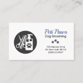 Begleithunddienst Visitenkarte (Vorderseite)