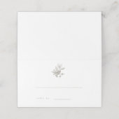 Begleitkarte für die Hochzeit im Herbst Acorns & P Platzkarte (Außenseite Aufgefaltet)