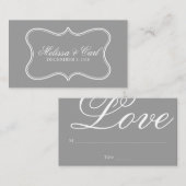 Begleitkarte | Vorgestellt (Vorne/Hinten)