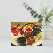 Begleitung für iranischen Tee Postkarte (Stehend Vorderseite)