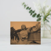 Begleitung von Soulen Postkarte (Stehend Vorderseite)