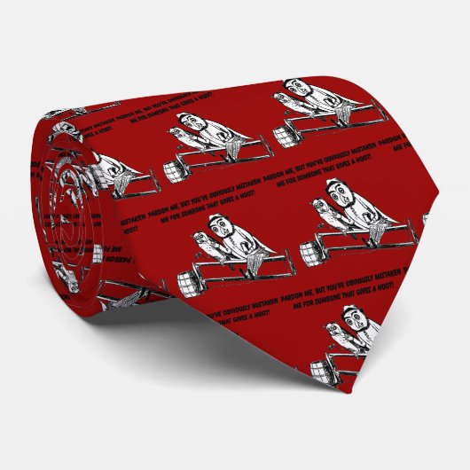 Begnadigen Sie mich - sarkastischer Spaß Krawatte (Gerollt)