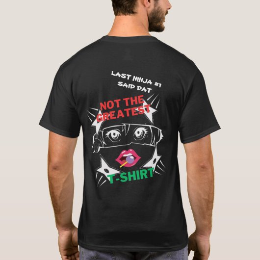 BEGONE ALPHA MÄNNER BEGONNEN SCHLECHTE JUNGE MÄNNE T-Shirt (Rückseite)