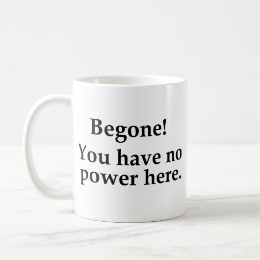 Begone! Kaffeetasse (Links)