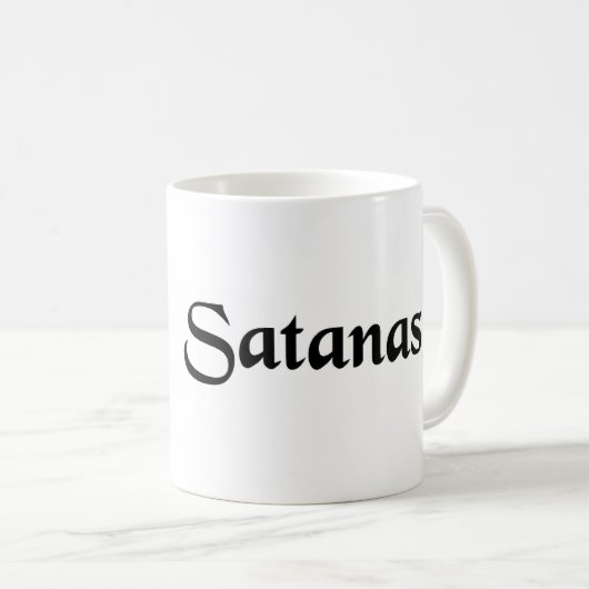 Begone, Satan! Kaffeetasse (VorderseiteRechts)