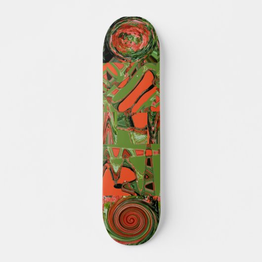 Begonia Abstrakt 2 Skateboard (Vorne)