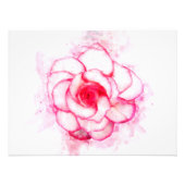 Begonia Blume Aquarell - wb1 Fotodruck (Vorne)