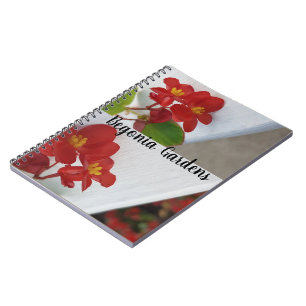 Begonia Flower Garden Notizblock