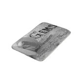 Begonia Gems Pianoforte Badematte (Schrägansicht)