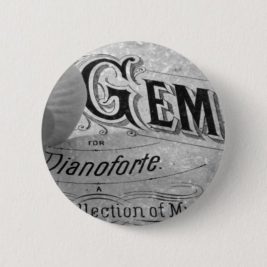Begonia Gems Pianoforte Button (Vorderseite)