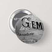 Begonia Gems Pianoforte Button (Vorne & Hinten)