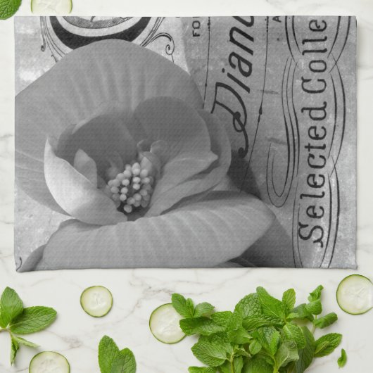 Begonia Gems Pianoforte Geschirrtuch (Gefaltet)