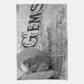 Begonia Gems Pianoforte Geschirrtuch (Vertikal)