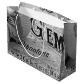 Begonia Gems Pianoforte Große Geschenktüte (Rückseite Schrägansicht)