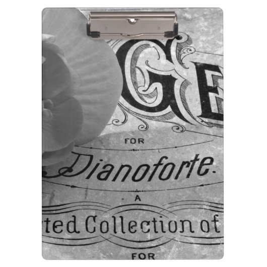 Begonia Gems Pianoforte Klemmbrett (Vorderseite)