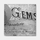 Begonia Gems Pianoforte Magnet (Vorne)