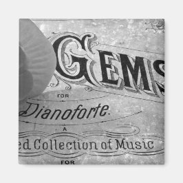 Begonia Gems Pianoforte Magnet