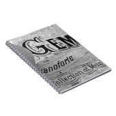 Begonia Gems Pianoforte Notizblock (Rechte Seite)