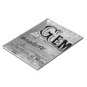 Begonia Gems Pianoforte Notizblock (Linke Seite)