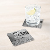 Begonia Gems Pianoforte Rechteckiger Pappuntersetzer (Vor Ort)