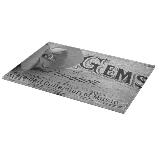 Begonia Gems Pianoforte Schneidebrett (Ecke)