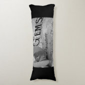 Begonia Gems Pianoforte Seitenschläferkissen (Vorderseite Vertikal)