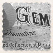 Begonia Gems Pianoforte Untersetzer (Vorderseite)