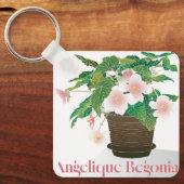 Begonia Keychain Schlüsselanhänger (Vorderseite)